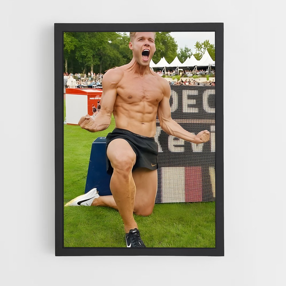 Poster Sprinting Legend – affiche Athlétisme (vue 2)